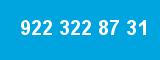 922 322 87 31